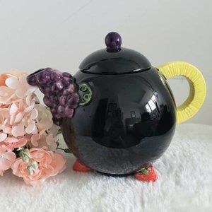 Tutti Frutti Ceramic Fruit Teapot